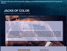 Tablet Screenshot of jacksofcolor.com